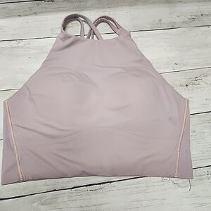 Lululemon Energy Longline Bra Size 6 Strappy Sports Strawberry Milkshake